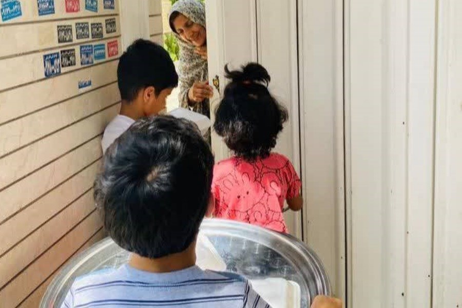 اطعام علوی فرزندان عطر یاس