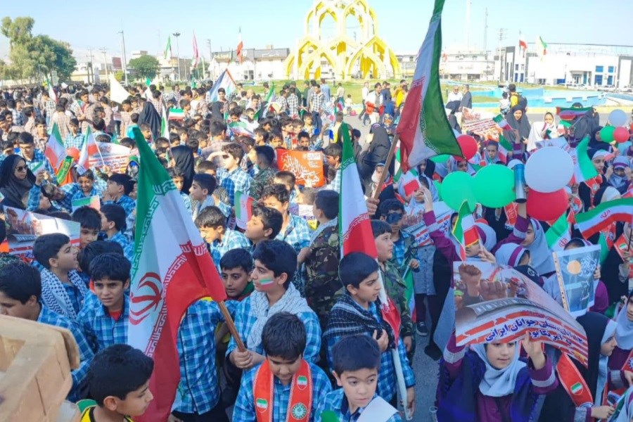 خروش دانش آموزان و دانشجویان لامردی در ۱۳ آبانماه