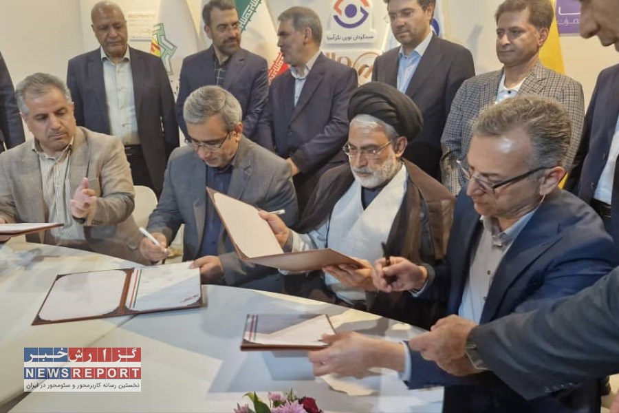 همکاری چهار جانبه برای انرژی پاک؛ تفاهم‌نامه موسسه اعتباری ملل و شرکت‌های برق خراسان امضا شد