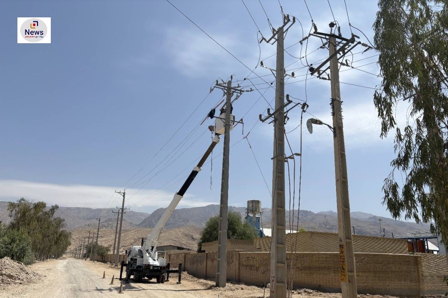 خط جدید «ساجد» شهرستان داراب وارد مدار بهره‌برداری شد/ گام بلند در مسیر پایداری شبکه برق