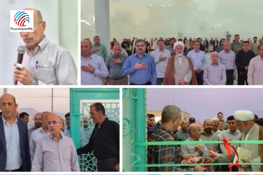 افتتاح مسجدی شگفت‌انگیز در رکن‌آباد با حضور پرشور مردم و مسوولین