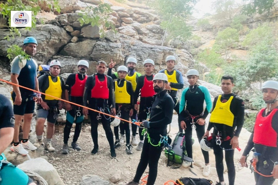 شگفتی‌های تنگ تامرادی؛ کوهنوردان کوهپال در دل طبیعت یاسوج