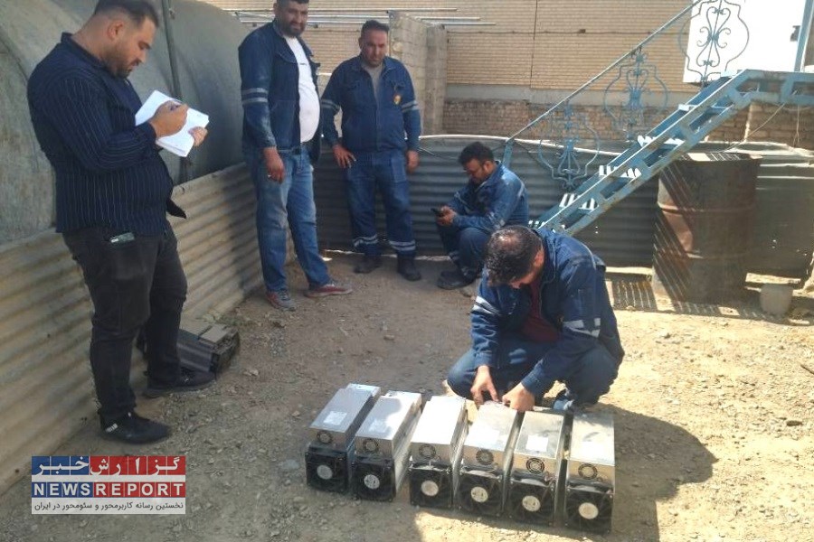 هشت دستگاه ماینر با در رباط‌کریم کشف شد