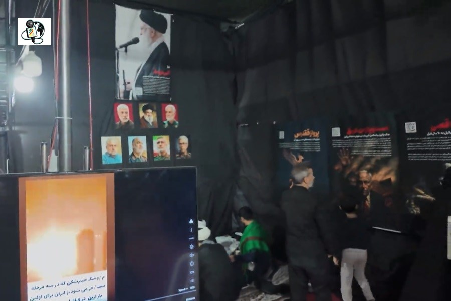 موکب آبشار عاطفه‌ها به کانون جهاد تبیین در مسیر پیاده‌روی اربعین تبدیل شد