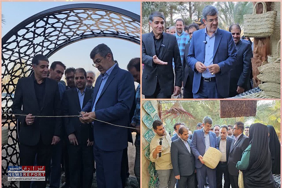 آغاز رسمی بزرگ‌ترین پروژه گردشگری کشاورزی کشور در بافق همزمان با افتتاح جشنواره خرما