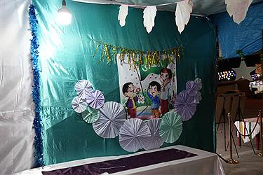 تصویر موج گسترده خدمت‌رسانی آبشار عاطفه ها به زائران در نیمه شعبان